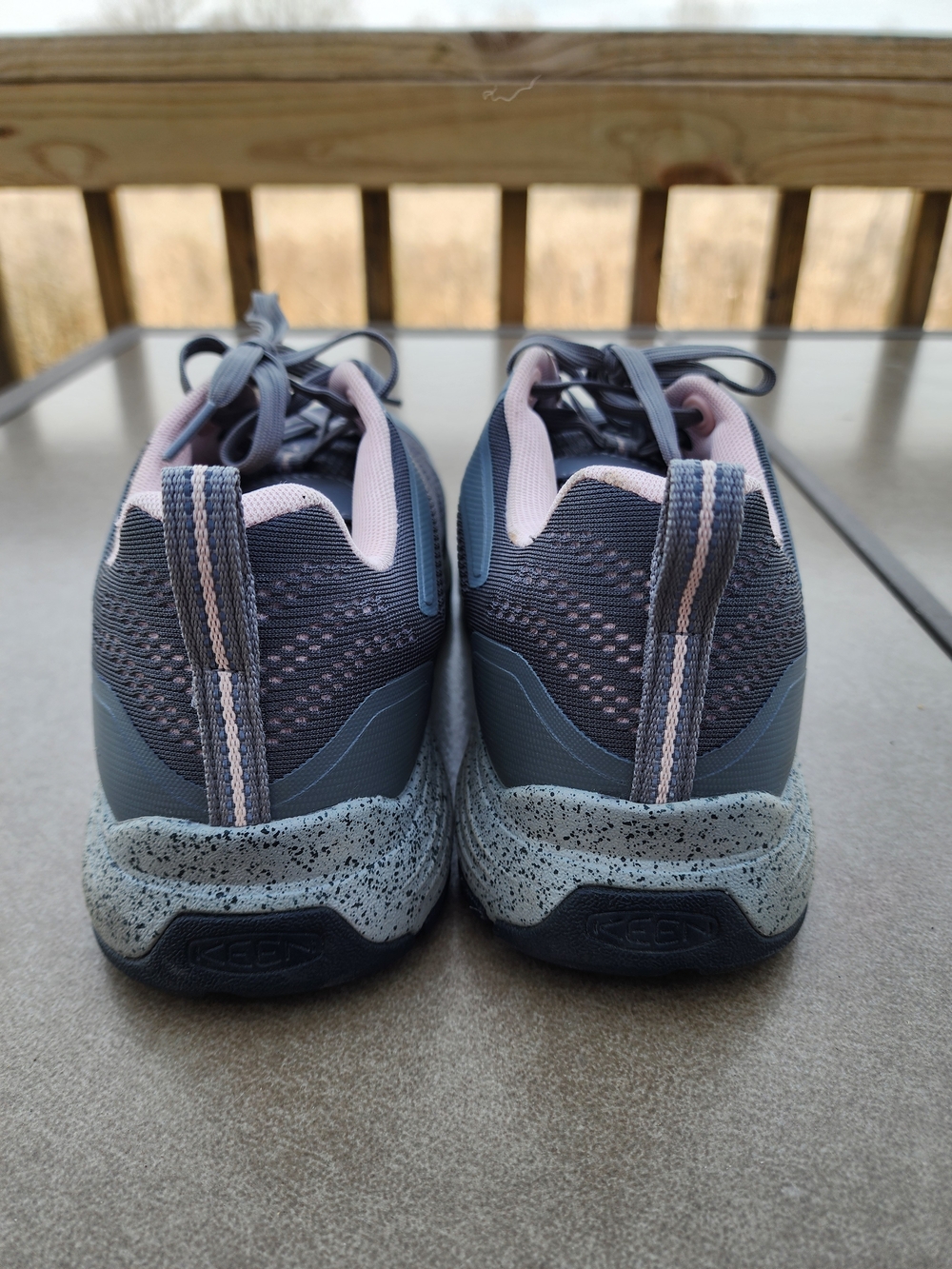 Keen Women's 9.5W Steel-toe Lace-Up Sneakers - Picture 5 of 8